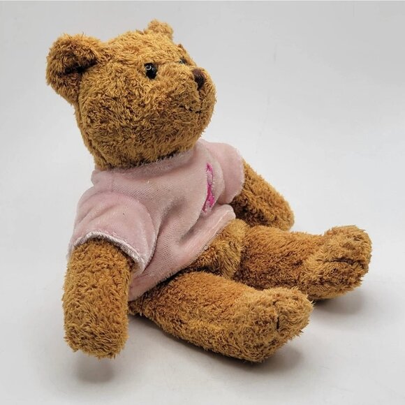 Avon Breast Cancer Crusade Teddy Bear With Pink Ribbon Shirt      25 - Picture 5 of 5